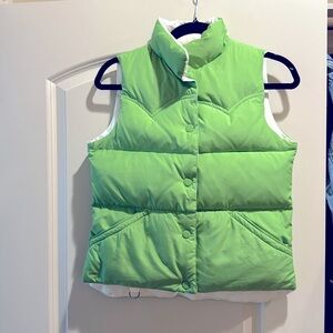 American Eagle reversible puffer vest.